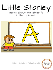 Little Stanley learns about the letter A in the alphabet