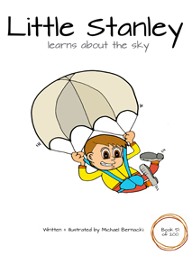 Little Stanley learns about the sky (Book 51 of 200) Cover